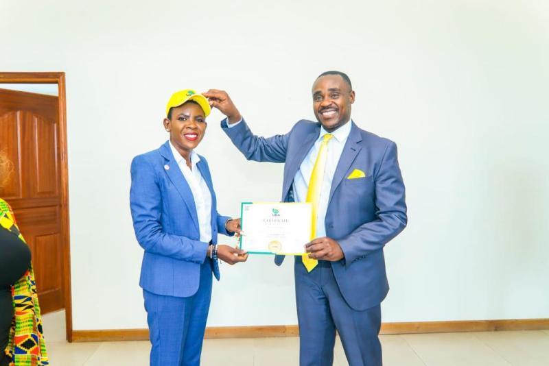 File image of Cleophas Malala and Brenda Majune